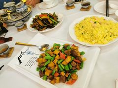 野菌炒牛肉粒-广州酒家(文昌总店)