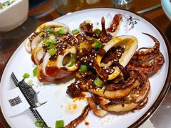 -东来菜馆•手抓海鲜家常菜•海鲜锅贴(鸽子窝店)
