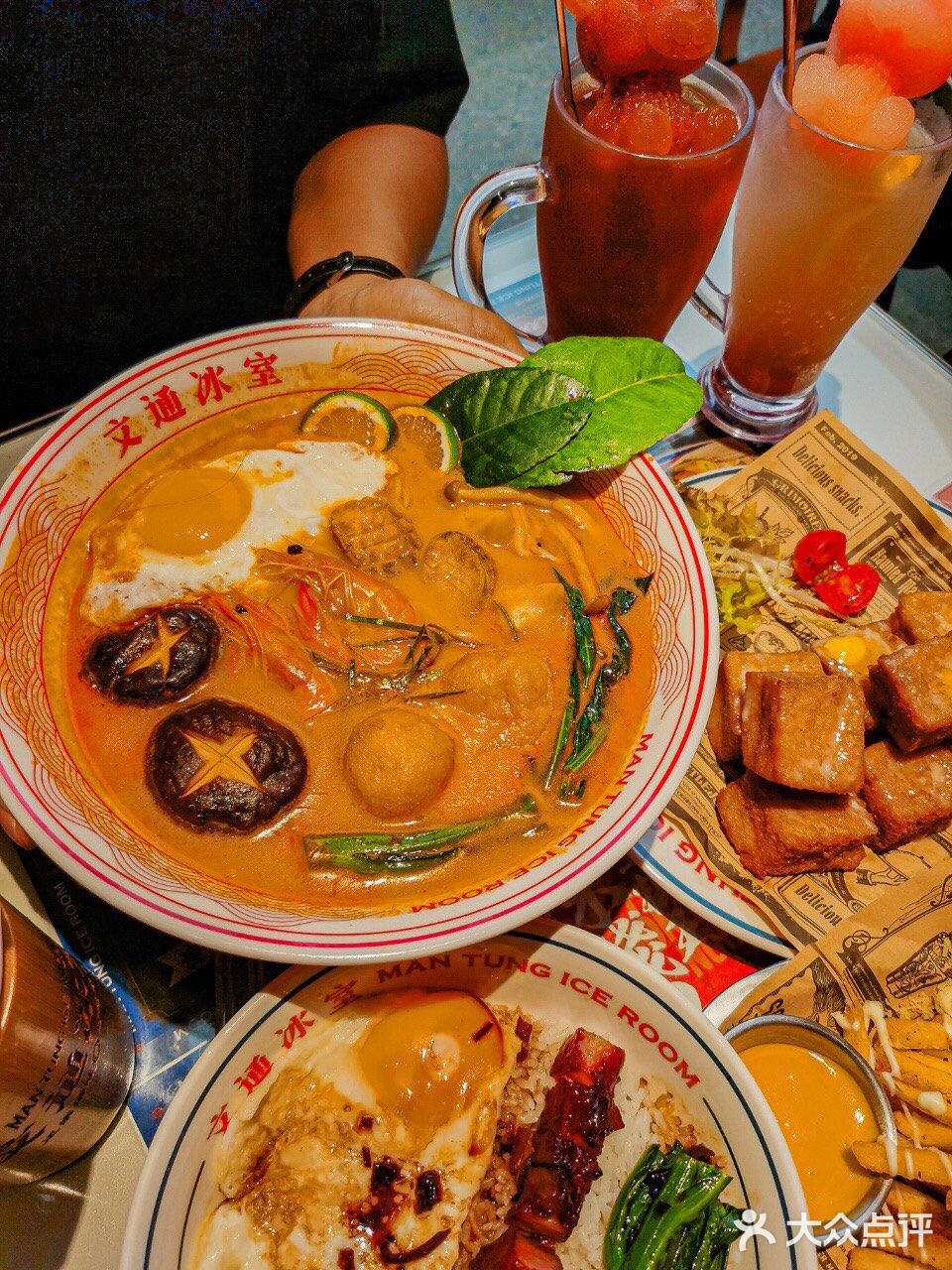 茶餐厅内卷王🏆人均40💰冬阴功还有鲍鱼