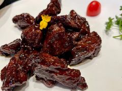 蜜汁黑椒牛肉粒-上海1号私藏菜(静安店)