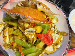 咸蛋黄炒蟹-夹夹大·蟹蟹大排档(财富又一城店)