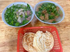 自制烧饼-宋老三苏肉羊肉汤老店
