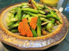 芦笋鸡枞菌-君霖海鲜私房菜(春柳店)