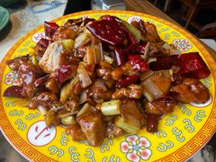 桃仁剔炒鸡-那家小馆•北京菜•烤鸭(香山店)