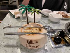 招牌手工椰子冻-烹然四季椰子鸡火锅(团结湖总店)