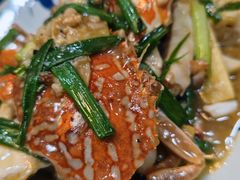 姜葱炒花蟹-明本湛江鸡•海鲜小厨(陈家祠店)