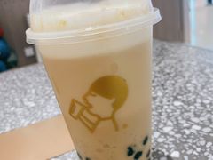 热糖烤栗子糯糯茶-喜茶(广州佳兆业广场店)