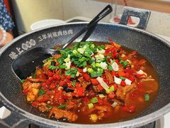 茶油老姜炒仔鸡-味上湘菜馆(悦方ID MALL店)