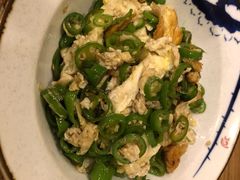 尖椒炒蛋-湘缘道客•湘缘饭店·25年湘菜馆(古墩路店)