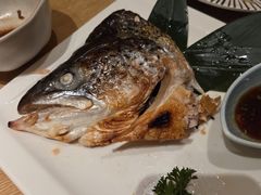 烤三文鱼头-阿吾罗·月咏精致日料(港汇恒隆广场店)