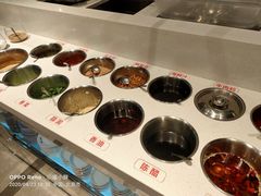 自助调料区-前门后头老北京铜锅涮肉·京味菜·烤鸭(伊藤洋华堂店)