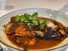 水库鱼头-莫干山郡安里度假酒店-桃尖中餐厅