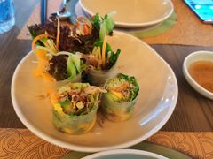 黄金蛋包猪颈肉米纸卷-CHINCHIN 青青·泰国料理(万象食家店)