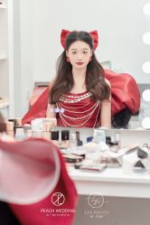 -桃子造型婚纱礼服(凤起广场店)