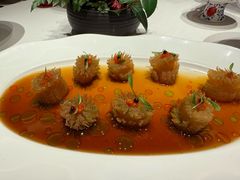 醋汁浸菊花海蜇头-蘇锦宴·淮扬菜烤鸭·小院(三元桥霄云路店)