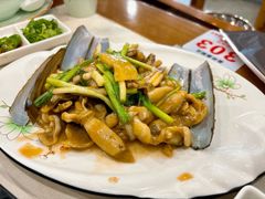 姜葱炒竹蛏-盈田盈粥庄(博山东路店)