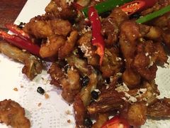 椒香牛蛙-绿茶餐厅(华联万柳店)