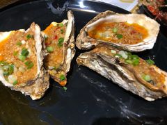 蒜蓉烤生蚝-一棠龙虾•王牌虾球(楚河汉街店)