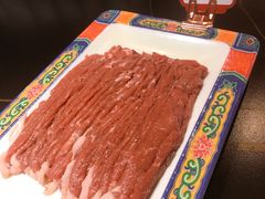 鲜羊后腿肉-京悦南门涮羊肉·羊蝎子火锅(田林路店)