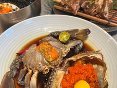 -草家酱蟹炭火烤肉店(珲春南路一店)