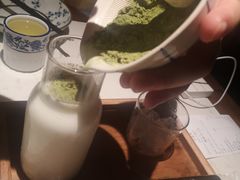 抹茶擂鲜奶-卯时·龙光雅宴·精致锡帮菜(惠山古镇店)