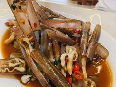 辣椒炒竹蛏-花乐餐厅(涠洲岛店)