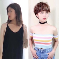 -茶发Salon·烫发染发理发