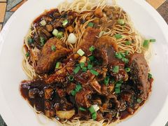 膳片爆鱼干挑面-梧桐面馆桐乡阿能面店(印象城店)