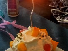 -芒果与甜纯动物奶油蛋糕&甜品台定制