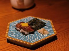 红酒鲜鹅肝寿司-贰捌零叁精致料理(钱湖店)