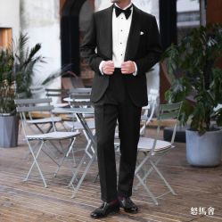 点击看大图 -怒马会 全麻衬西装高级定制