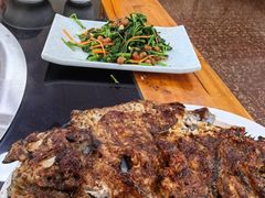 -北京龙庆四季香农家饭庄·灶台鱼·碳烤虹鳟鱼(龙庆峡店)