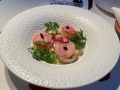 香煎北海道带子佐俄罗斯鱼子酱-弗兰克牛排西餐厅Ribone steak house(柠檬花园店)