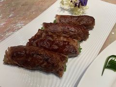 日本A5和牛西洋菜卷-8餐厅(新葡京酒店)