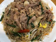 赤肉炒咸面线-正宗普宁豆干坊·洪记砂锅粥(红领巾路店)