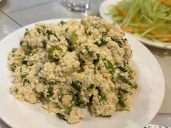 小葱豆腐-玫瑰红烤羊排(北新桥三条店)