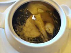 菜胆竹荪花胶炖龙骨-富力丽思卡尔顿酒店·丽轩中餐厅
