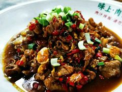 五花肉蒸干包菜-味上湘菜馆(岳麓山店)