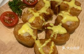 Honey Mustard Fried Shrimp with Crispy Dough Stick
