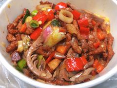 牛肉腰花二合一豆皮-周记热干面豆皮大王(桃花东街店)