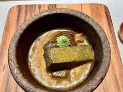 羊肚菌烧黑豆腐-无味舒食(思南公馆店)