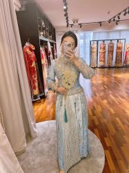 -懿沉香中式嫁衣礼服秀禾服龙凤褂马来褂旗袍总店