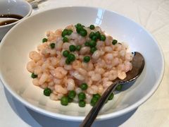 手剥河虾仁小豌豆-玫瑰厅上海菜(兴国路店)