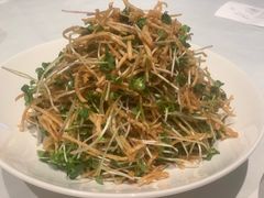 豌豆苗凉拌馓子-大鸭梨烤鸭(顺义石园店)