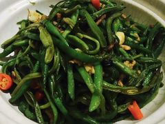 砂锅扁豆丝-楚畹园