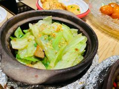 虾酱啫生菜胆-粤集·手工粤菜(皇庭广场店)