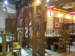 -东来菜馆•手抓海鲜家常菜•海鲜锅贴(鸽子窝店)