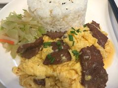 牛肉滑蛋饭-立哥港式茶餐厅