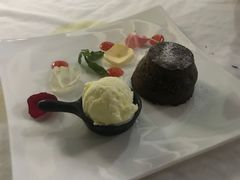 熔岩巧克力蛋糕-花·fleur古董西餐厅(西城夜未央店)