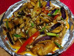 铁板茄子-美味海鲜大排档(明发美食地标店)